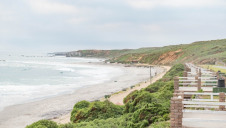 The beach at Strandfontein, Cape Town, was the proposed site for the desalination plant